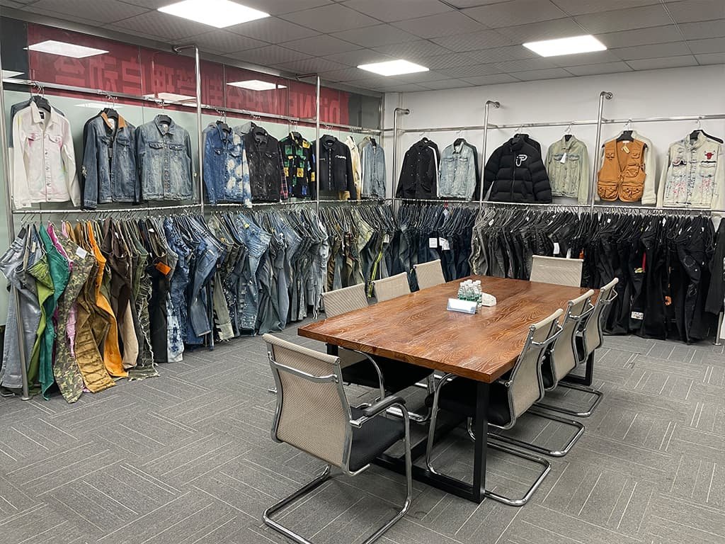 denim jeans showroom