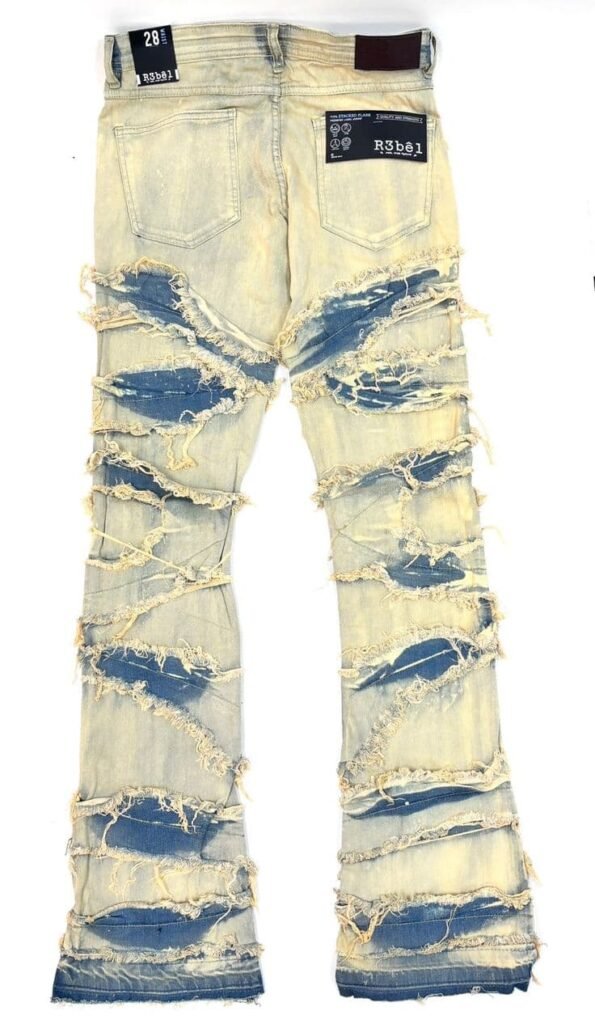 Custom Design Renderings for Stacked Jeans