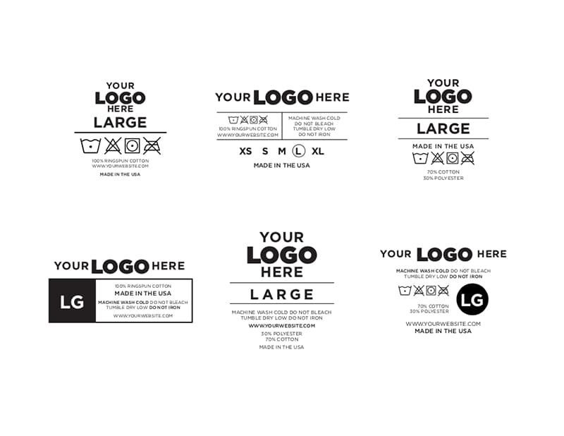 denim label
