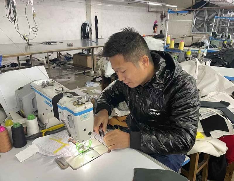 Denim worker