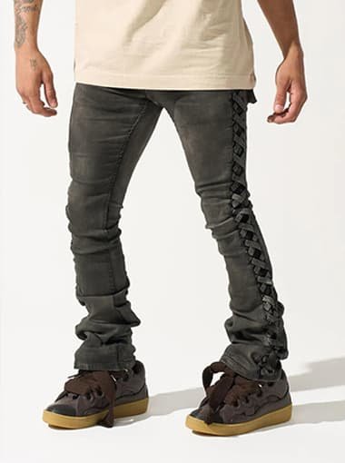 New Mens Stack jeans
