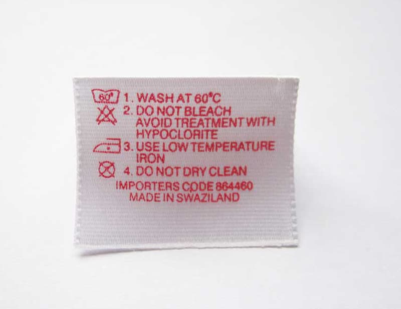 denim jeans label