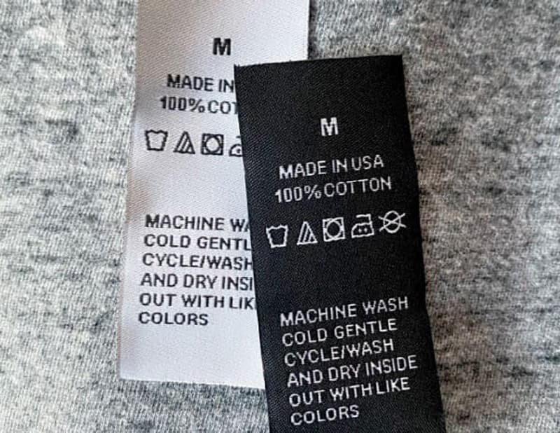 denim jeans label