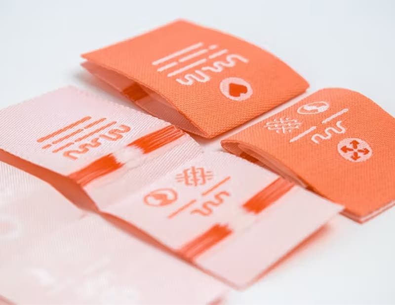 woven main label