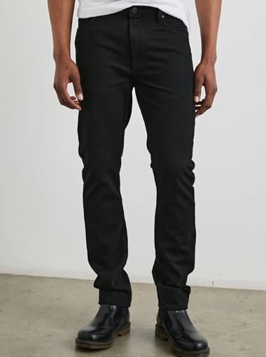slim straight jeans