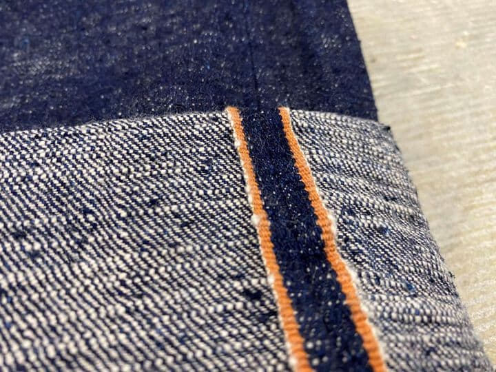 slub jeans denim