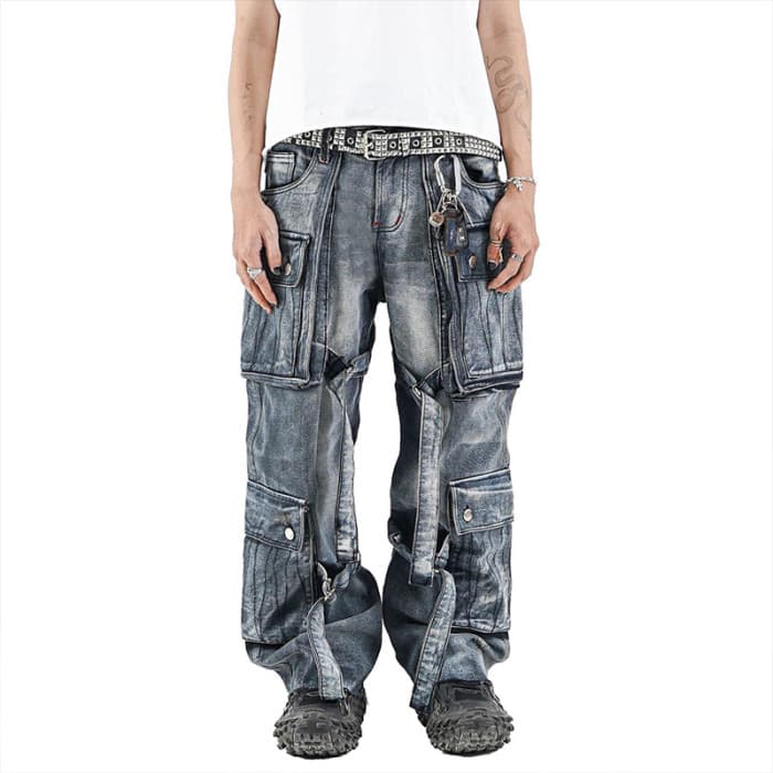 straight leg jeans