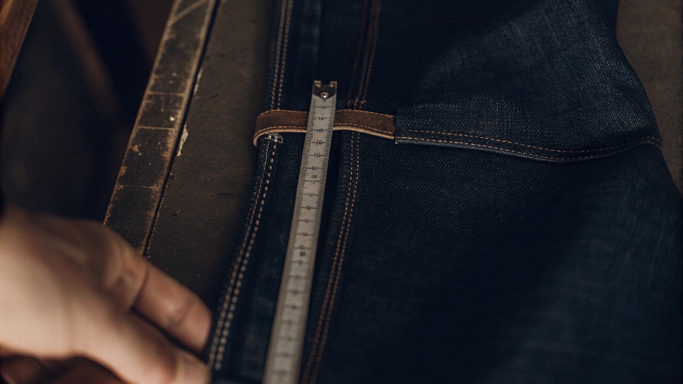 Tapering Jeans for Thinner Look Measuring denim inseam for tapering