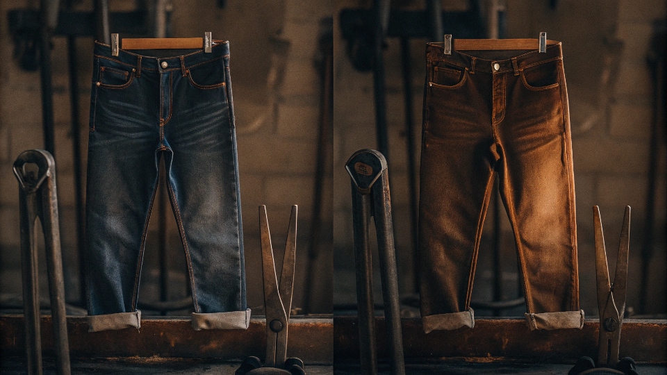 Jean rise alteration diagram A diagram showing the difference between lengthening and shortening the rise of jeans