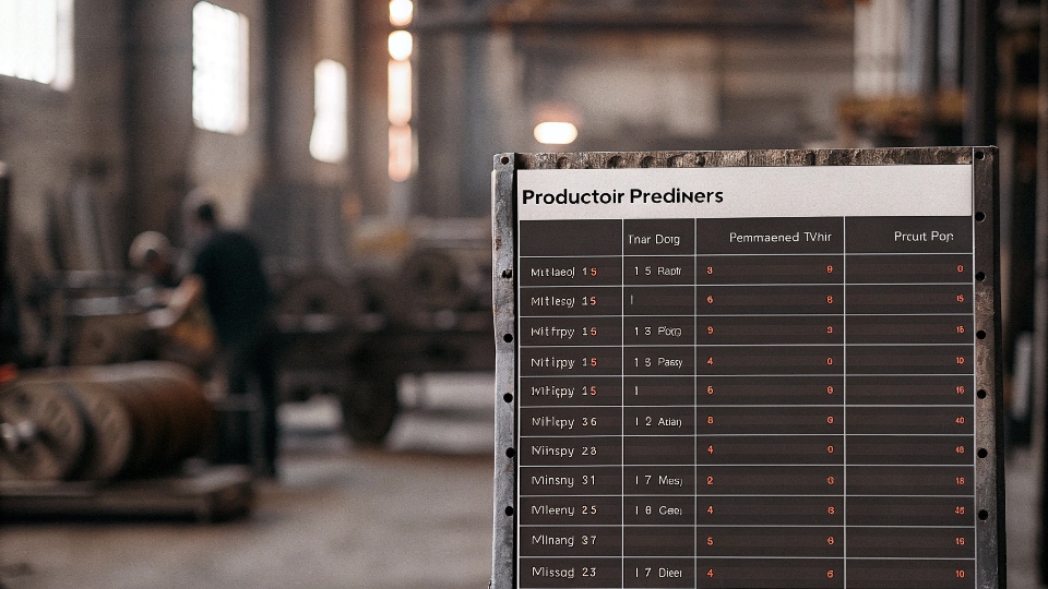 Reserved Production Capacity for Jean Reorders A section of a factory's production schedule with blocks of time reserved for reorders