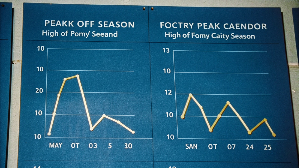 Seasonal Effects on Denim Factory MOQs A factory production calendar showing peak and off-peak seasons