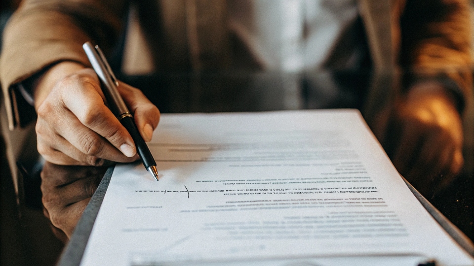 Cancellation Policy After Receiving Jean Samples A contract with a line through it, with a note saying "Sample Fee Forfeited - No Additional Penalty"