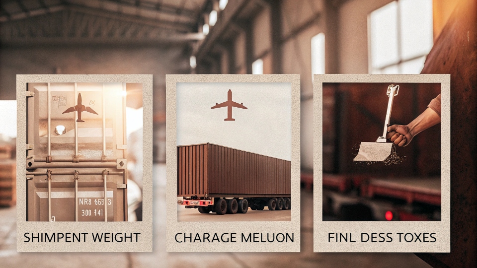 Calculating DDP Shipping Costs for Jeans An infographic breaking down the components of a DDP shipping cost calculation