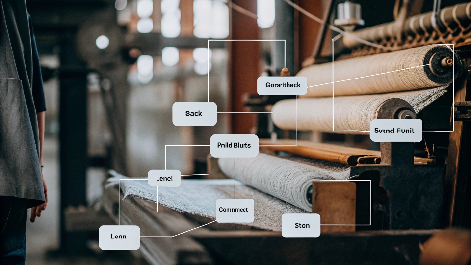 Tracing a Defect Back to its Origin A flowchart graphic illustrating the traceability path from a final garment back to raw material suppliers and individual production stages.