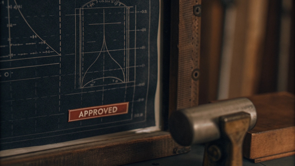 Sanforization Certification and Test Report A close-up of a technical document showing shrinkage test results with an 'Approved' stamp.