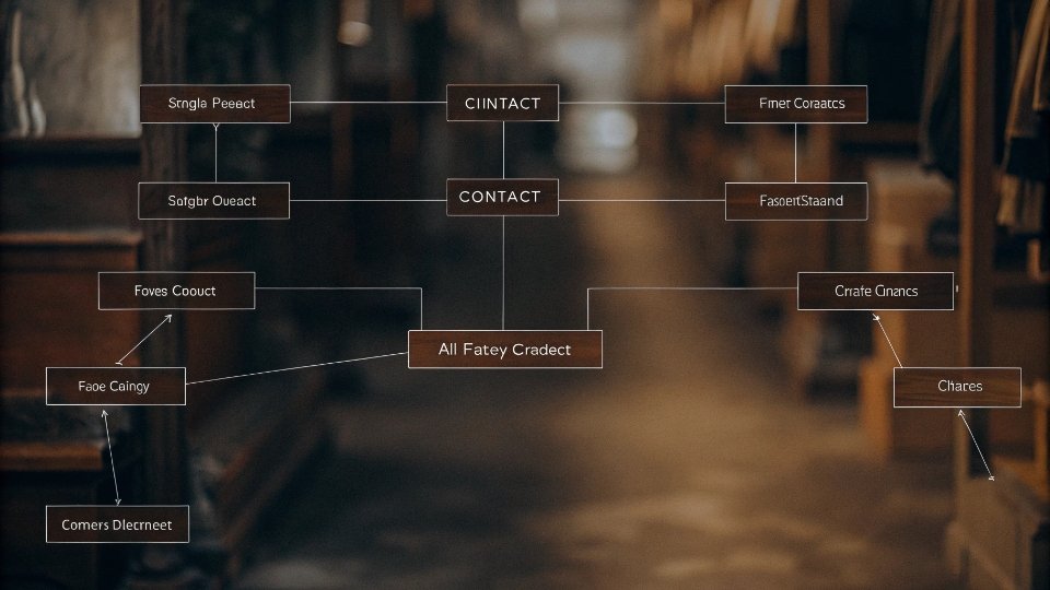 Single Point of Contact Structure at Jeans Factory An organizational chart showing a client communicating with one single point of contact, who then manages all factory departments.