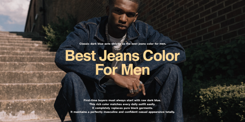 which jeans color is best for men