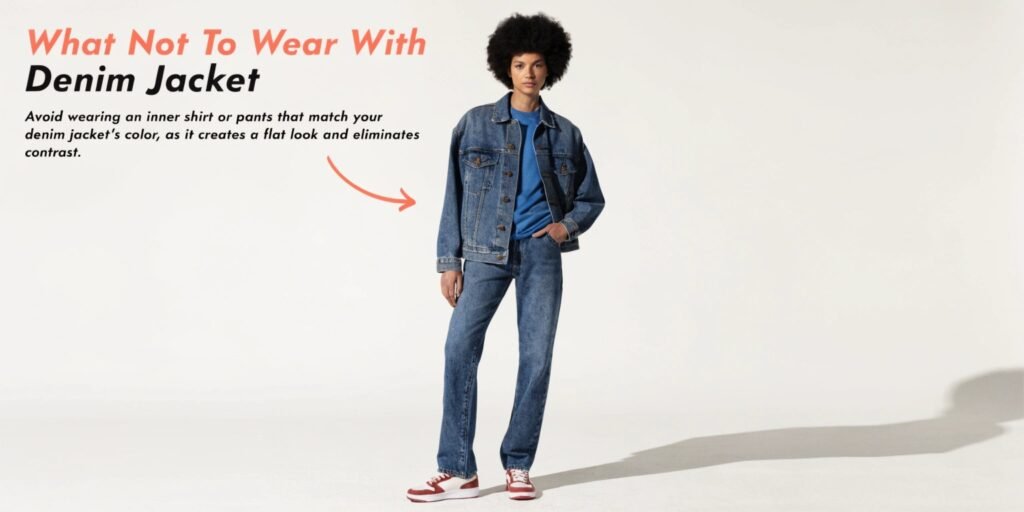 What Not To Wear With Denim Jacket what not to wear with a denim jacket