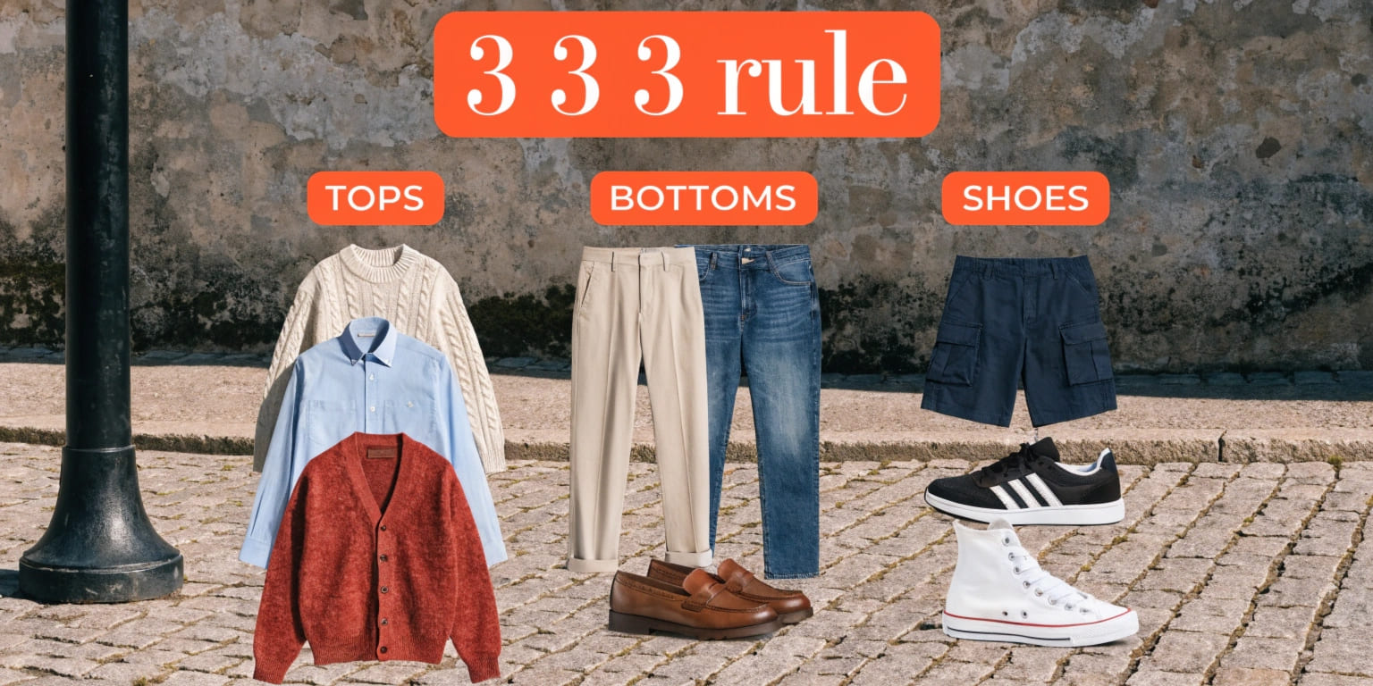 3 3 3 rule fashion
