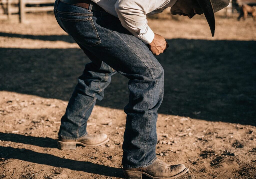 Cowboys Starch Jeans why do cowboys starch jeans
