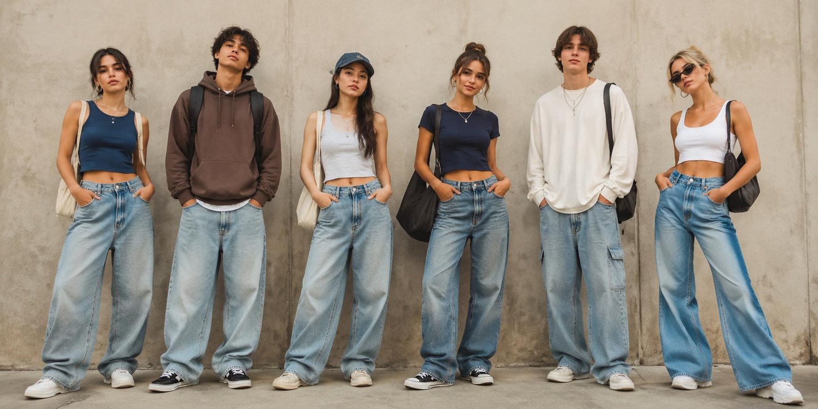 Gen Z Jean Silhouettes