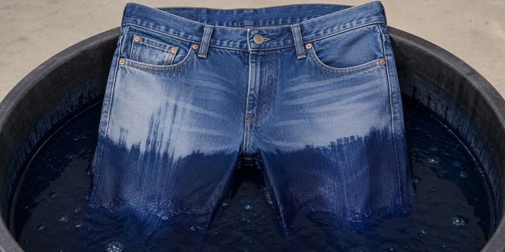 Uneven Denim Dyeing