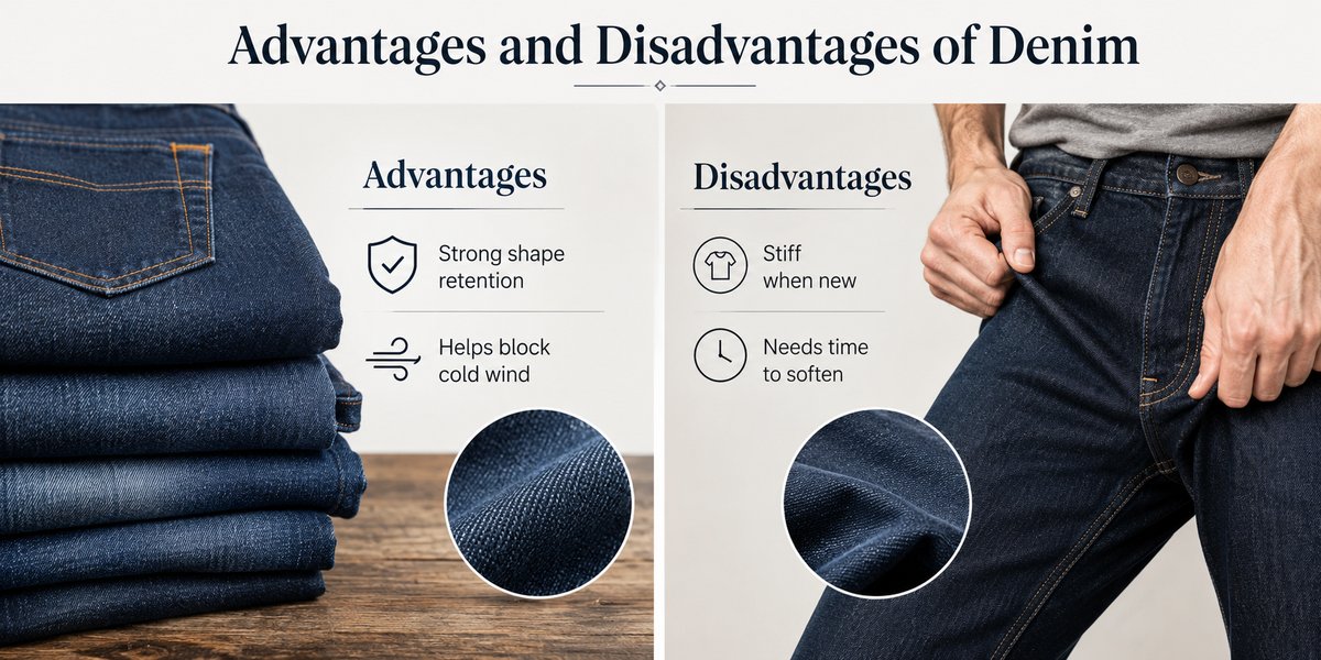 Denim Pros Cons advantages and disadvantages of denim