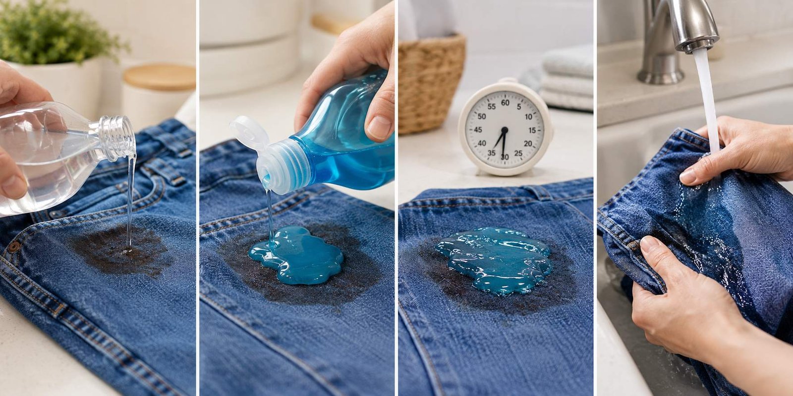 Washed Grease Stains Jeans how to get grease stains out of jeans that have already been washed