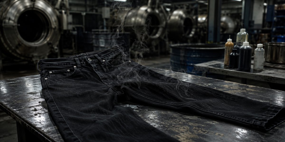 Weird Smelling Black Jeans why do black jeans always have a weird smell