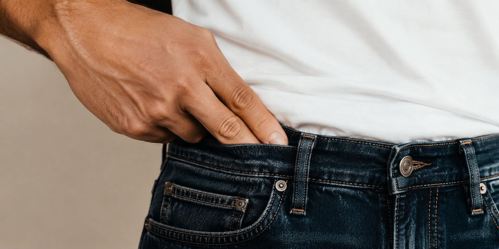 The Two-Finger Jean Fit Rule