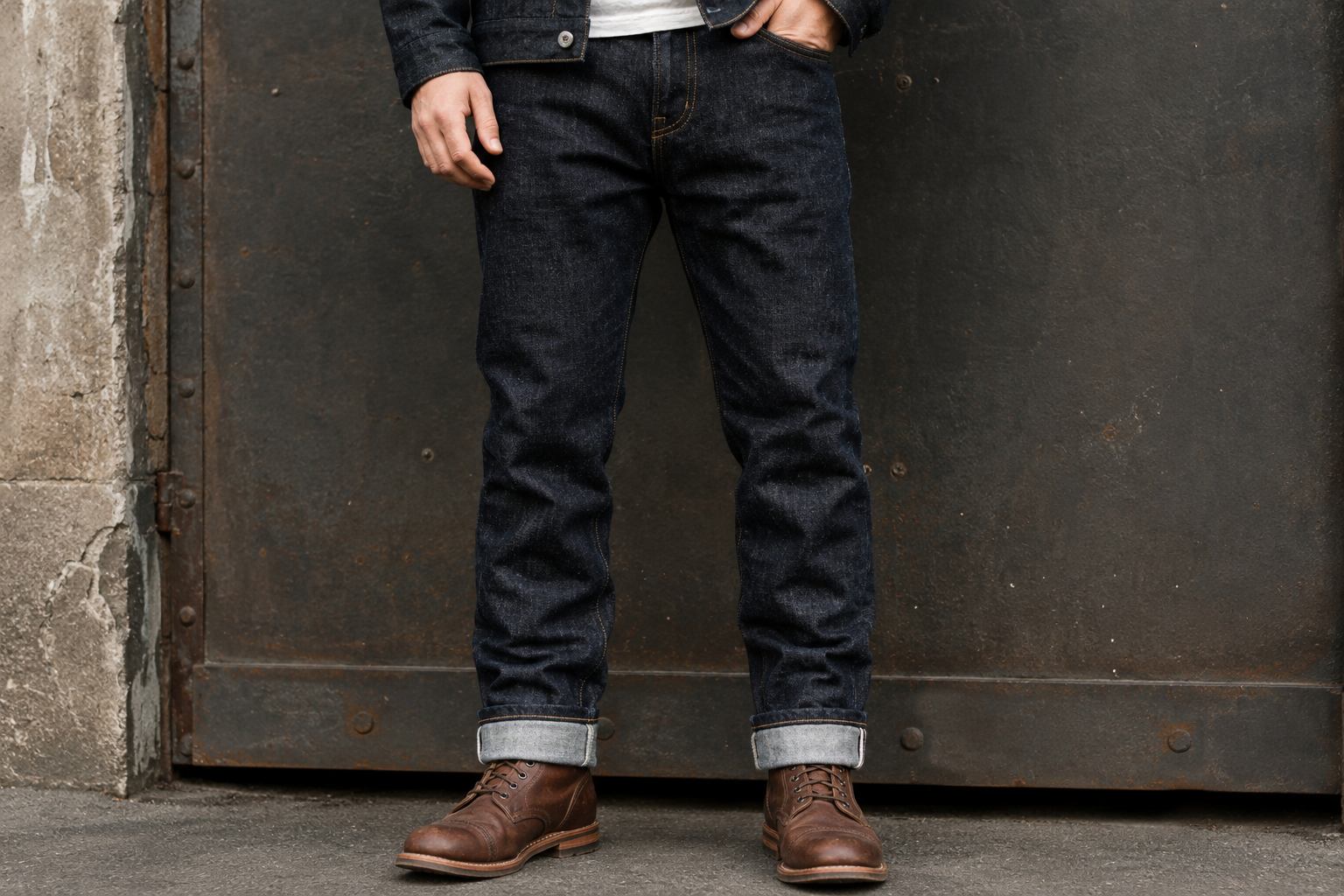 100% Cotton Raw Denim Jeans