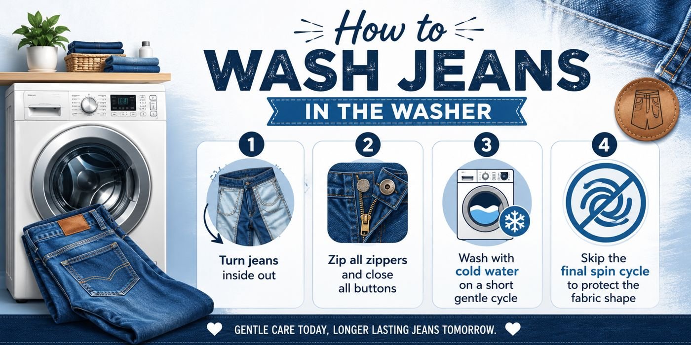 Wash Jeans In Washer how to wash jeans in the washer