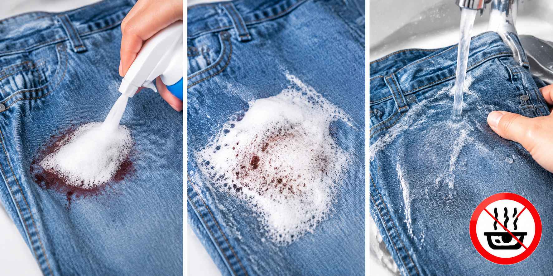 Remove set in old blood stains Remove set in old blood stains