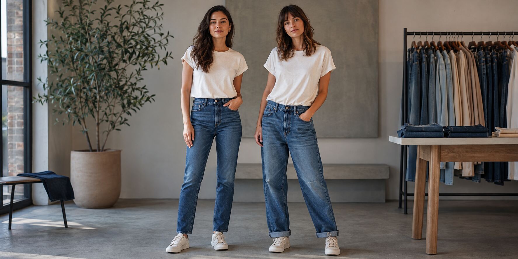 Regular vs. Boyfriend Jeans