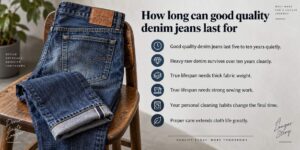How long can good quality denim jeans last for how long can good quality denim jeans last for