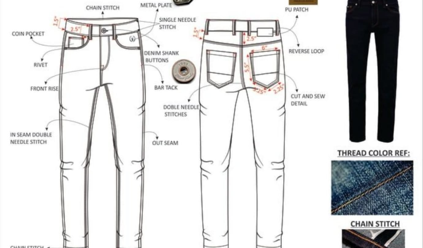 jeans tech pack